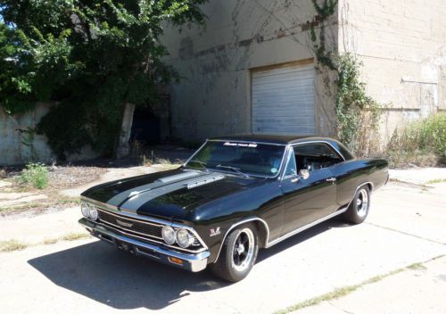 1966 chevelle, 2 door coupe, black, 396 big block