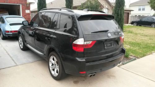 2010 bmw x3 xdrive30i sport utility 4-door 3.0l black