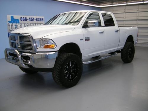 We finance!!!  2012 ram 2500 heavy duty 4x4 hemi leather tow lifted texas auto