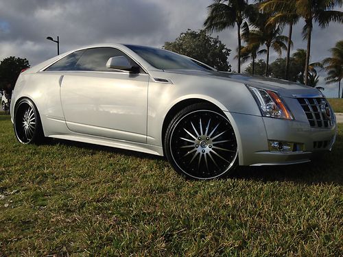 2011 cadillac cts performance coupe 2-door 3.6l 306hp 1 owner!!hid motion