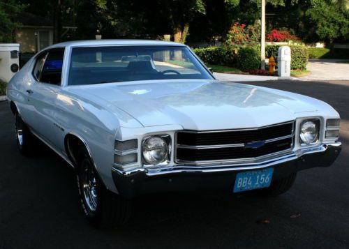 Just completed and ready to drive - 1971 chevrolet chevelle malibu coupe - a/c