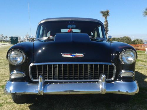 1955 chevy bel air 210 supercharged destroked motor ex show car show stopper