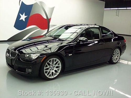 2009 bmw 328i coupe auto sport sunroof htd leather 45k texas direct auto