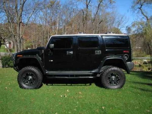 Lifted hummer h2 loaded one of a kind
