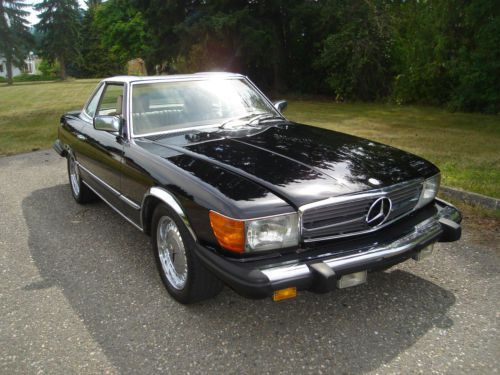 1979 mercedes benz 280 sl roadster. euro styling. immaculate condition.