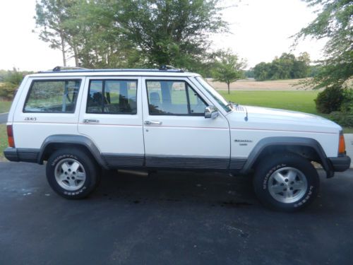 1991 jeep cherokee laredo 4x4,one owner excellent condition no problems drive