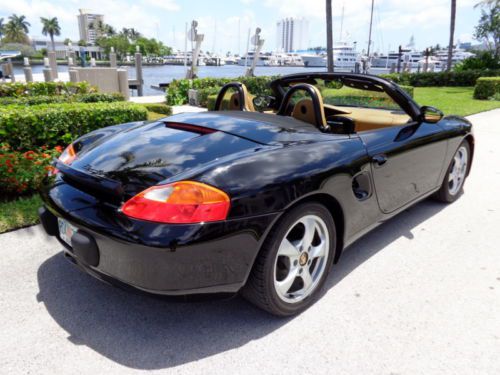 Florida 1-owner 02 boxster roadster tiptronic autom. convertible 2.7l no reserve