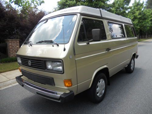 1986 vw vanagon weekender,one owner, mint condition with all original sales doc
