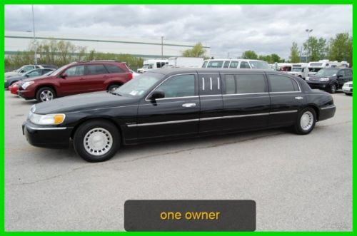 2000 executive used 4.6l v8  automatic limousine limo coach black clean service