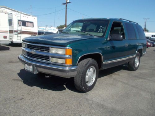 1997 chevy tahoe, no reserve