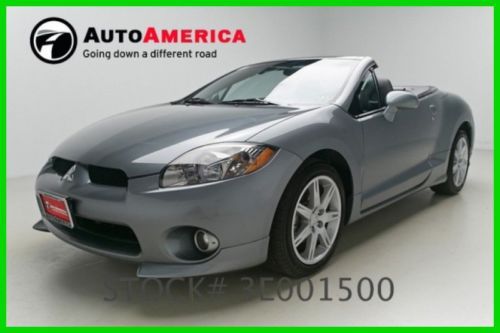 We finance! 47148 miles 2007 mitsubishi eclipse spyder gt 3.8l v6 24v