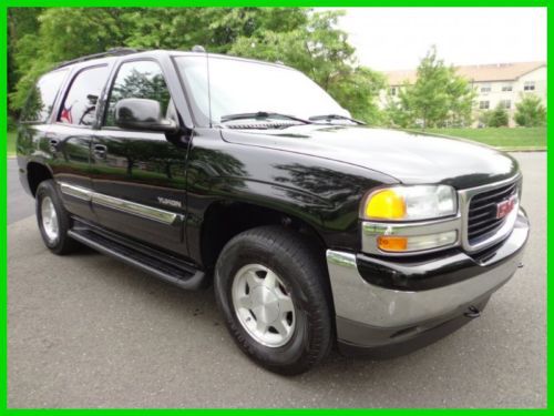 2005 gmc yukon slt v-8 auto clean carfax 1 owner no accidents loaded no reserve