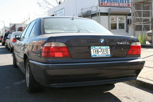 1998 bmw 740il e38 no reserve, nav, clear title, private seller, fix or part out