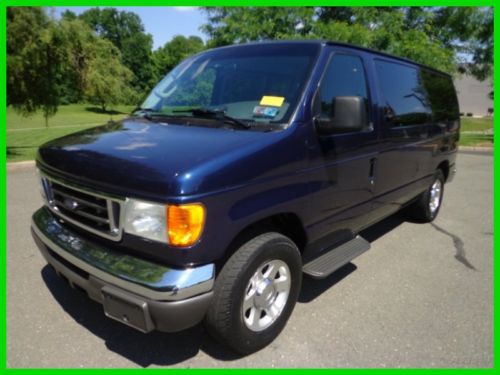2006 ford e-150 passenger van one owner clean carfax v-8 auto rear ac no reserve