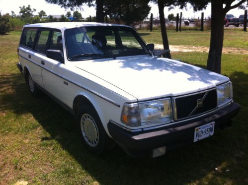 1988 volvo 240 wagon w/ original window sticker