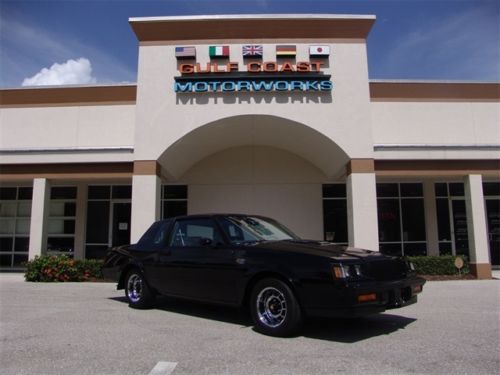 1987 buick regal grand national turbo automatic 2-door coupe