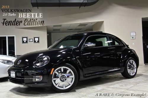 2013 volkswagen beetle fender edition turbo one owner loaded save huge wow $$$$$