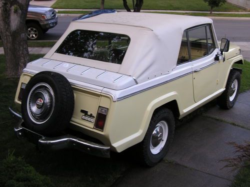 1967 jeepster convertible 8701 rust free