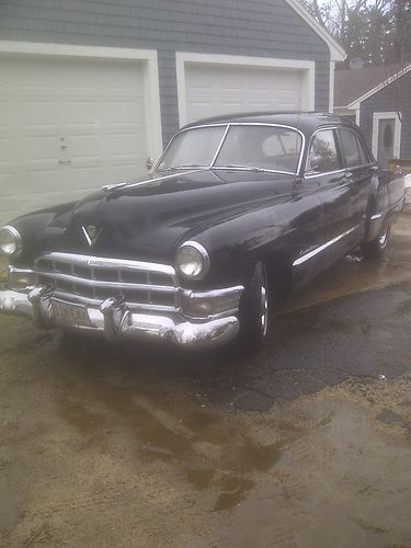 1949 cadillac, old fashion in need of a tuneup. title in hand.