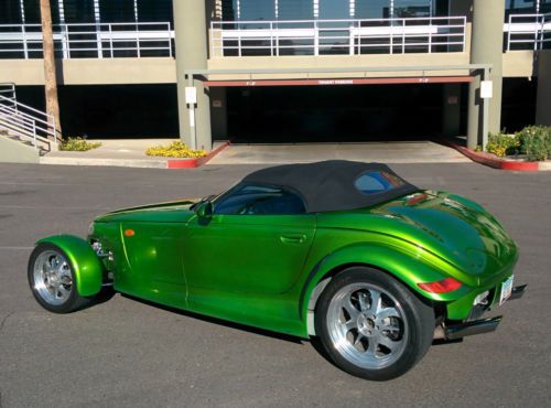 Custom candy lime green paint - low reserve, lowest priced prowler anywhere!