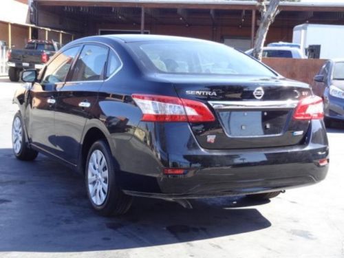 2014 nissan sentra sv damaged crashed fixer repairable wrecked clean title runs!
