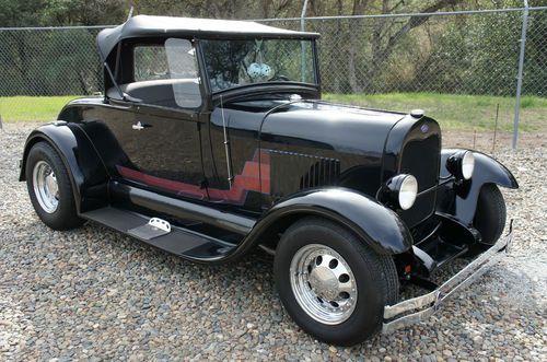 Custom 1929 ford roadster hotrod fiberglass body shay reproduction