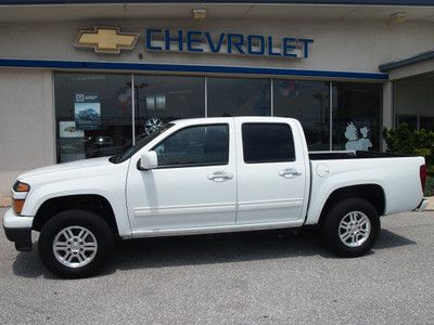 Crew cab 4 wheel drive white w/ black cloth fully power keyless entry cd