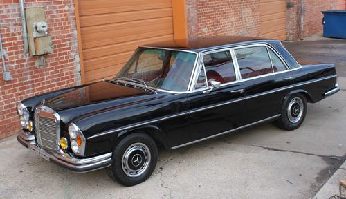 1969 mercedes benz 300sel 6.3 extremely rare classic 109.