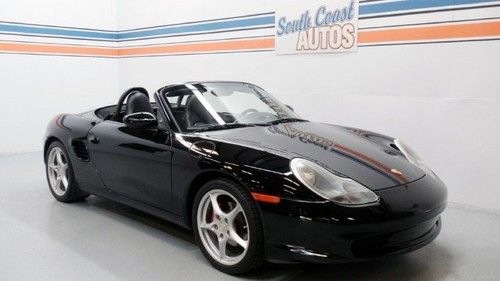 Porsche boxster convertible manual leather loaded we finance
