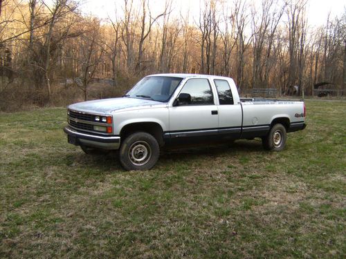 1989 chevrolet extended cab 4x4 1500 pickup truck nr