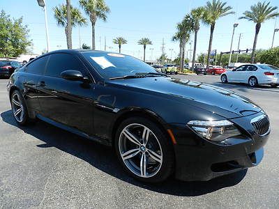 Beautiful 08 bmw m6 coupe with bmw certified pre-owned warranty included! fl car