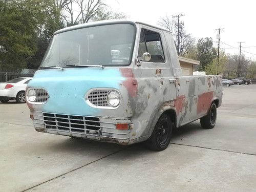 1962 ford econoline truck pick up rat rod hot rod project straight 6 200 at