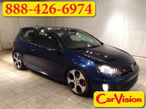 2011 volkswagen gti h/b 6-speed modified suspension exhaust moonroof alloys