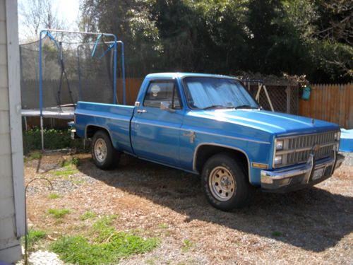 1982 chevrolet c10 silverado standard cab pickup 2-door 5.7l