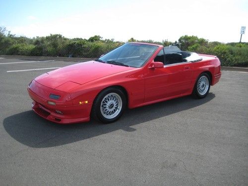 Gorgeous 1991 mazda rx7 convertible fully restored streetported mint!!