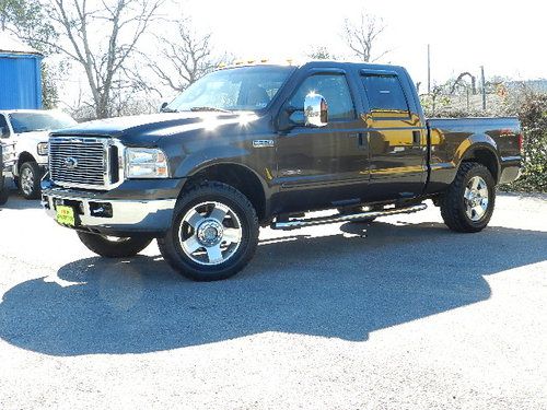 2006 ford f250 4x4 lariat power stroke diesel fx4 off road crew cab short bed