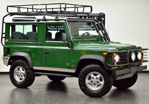 1997 land rover defender 90 hard top low miles