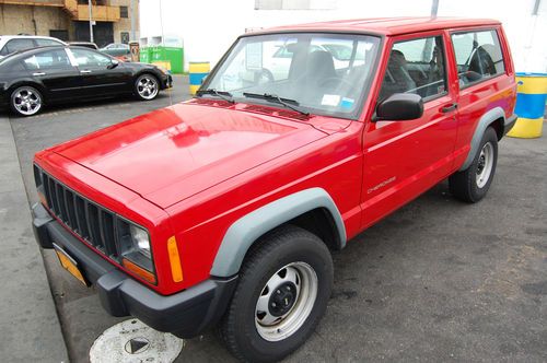 1998 jeep cherokee xj 2-door 4.0l 4wd manual transmission!