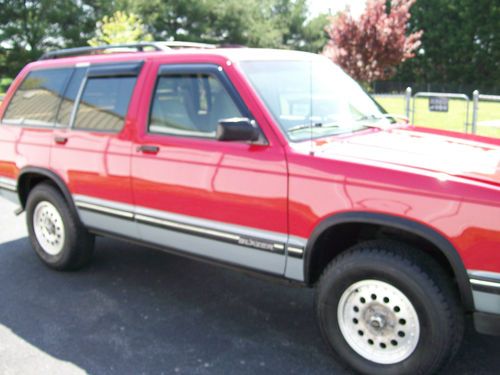 Buy New Chevy Blazer S 10 1994 4 Door 4x4 New Engine New Paint