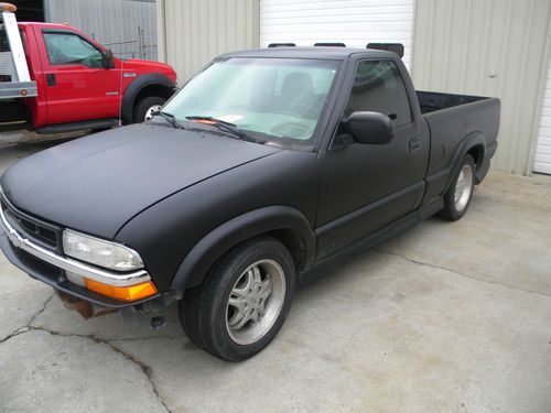 2000 chevrolet s10 xtreme flat black lowrider no reserve!!!!