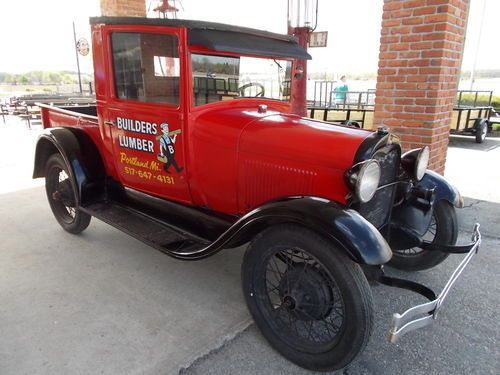 1929 ford model a pickup truck...