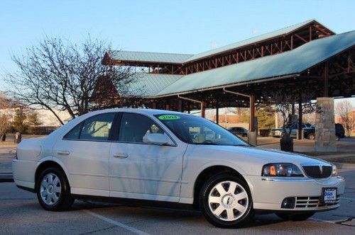 04 lincoln ls 3.0l v6 automatic 57k miles leather rwd clean