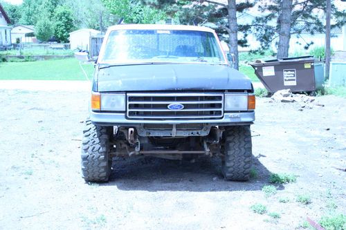 1982 ford bronco custom sport utility 2-door 5.8l