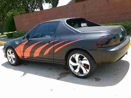 Buy used $$$ 1993 Honda Civic Del Sol 5 speed- Plastic Dip Black Mate with extras $$$$ in ... Buy used $$$ 1993 Honda Civic Del Sol 5 speed- Plastic Dip Black Mate with extras $$$$ in ...