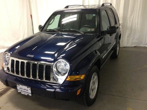 2005 jeep liberty limited 4wd 4x4 clean carfax 1owner