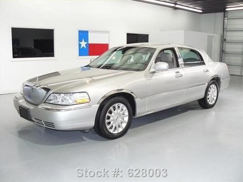 2006 lincoln town car signature 6 pass leather only 60k texas direct auto