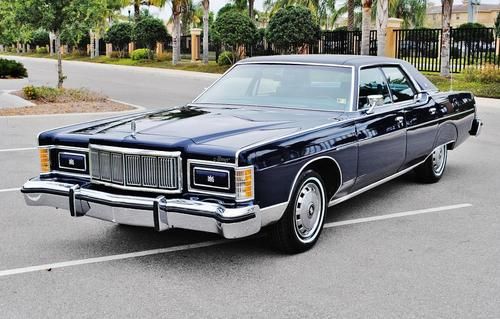 1978 mercury grand marquis true time capsule with 15,965 original miles