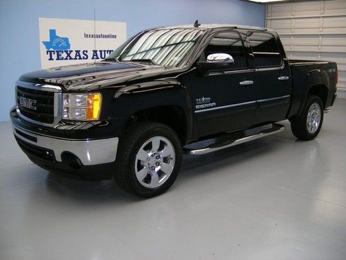 We finance!!!  2011 gmc sierra 1500 sle texas edition 4x4 flex fuel 20 rims xm!