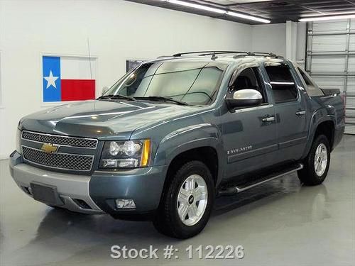 2008 chevy avalanche lt z71 leather side steps only 82k texas direct auto