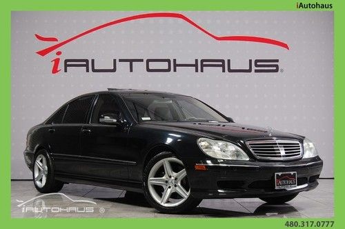 S55 amg low miles performance sedan heated-vented seats leather distronic bose
